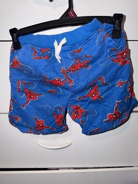 Marvel Blue and Red Spider-Man Kids Shorts